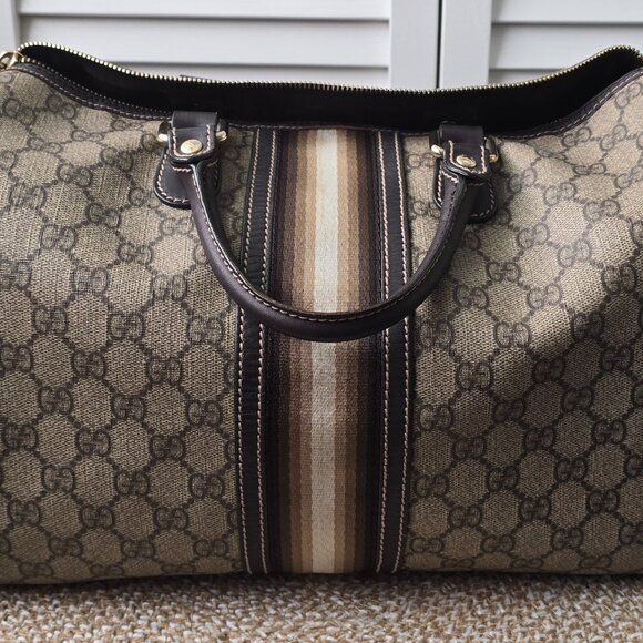 Gucci GG Web Joy Boston Bag Medium - Authentic ✨ - Picture 3 of 14